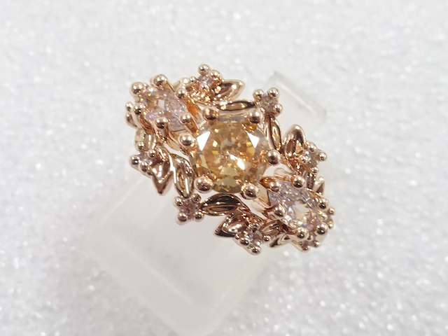 COLORED STONE FASHION RING / JP SIZE 12